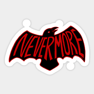 Nevermore Sticker